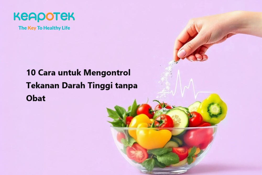 Mengontrol Tekanan Darah Tinggi tanpa Obat