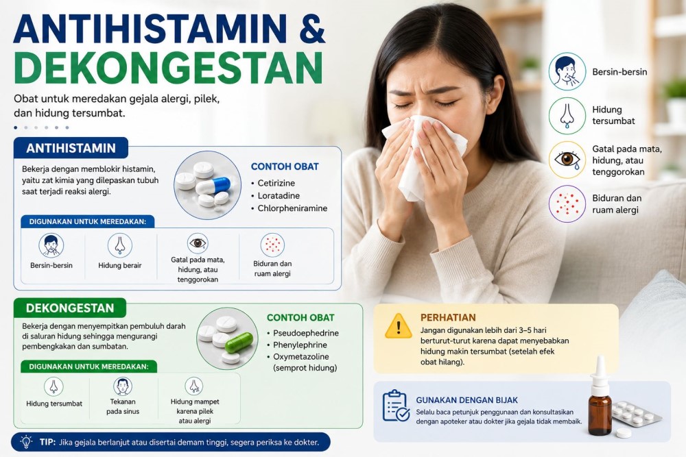 Antihistamin dan Dekongestan