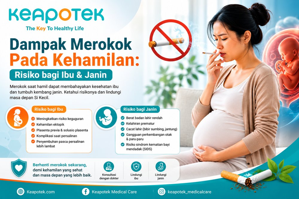 Efek Merokok pada Kehamilan