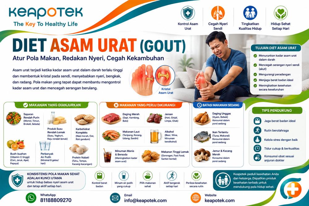 Diet Asam Urat (Gout)