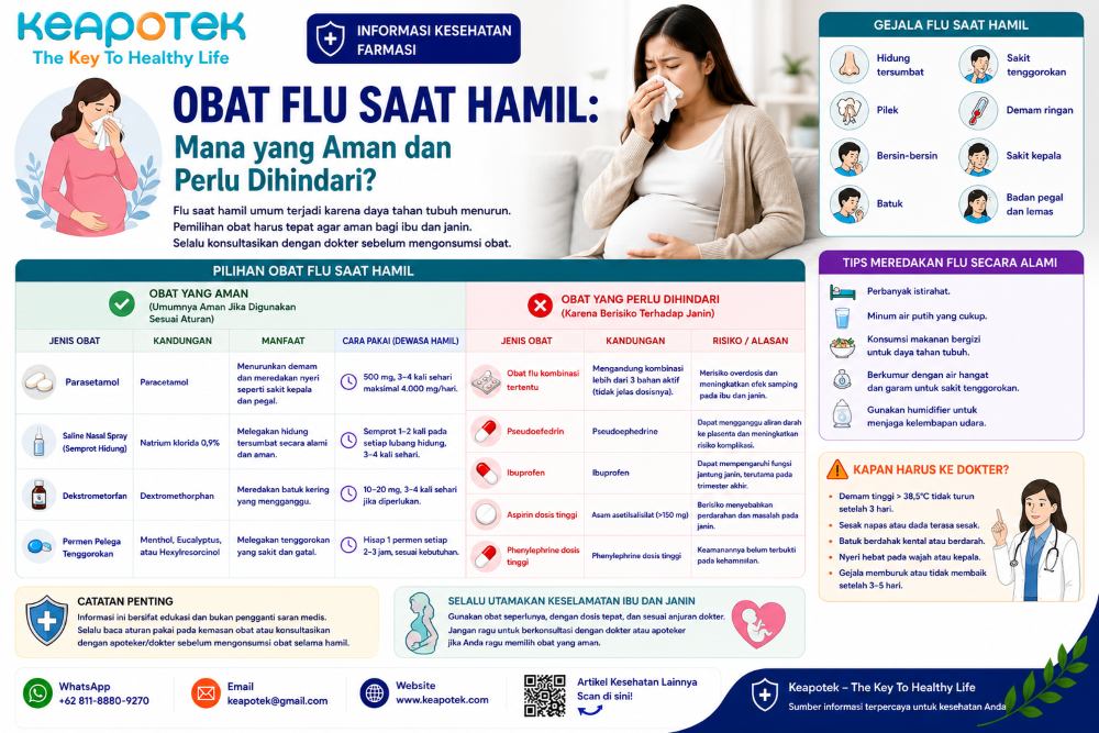 keapotek.com_obat flu ibu hamil, obat pilek saat hamil, obat batuk saat hamil, parasetamol saat hamil, dekongestan saat hamil   