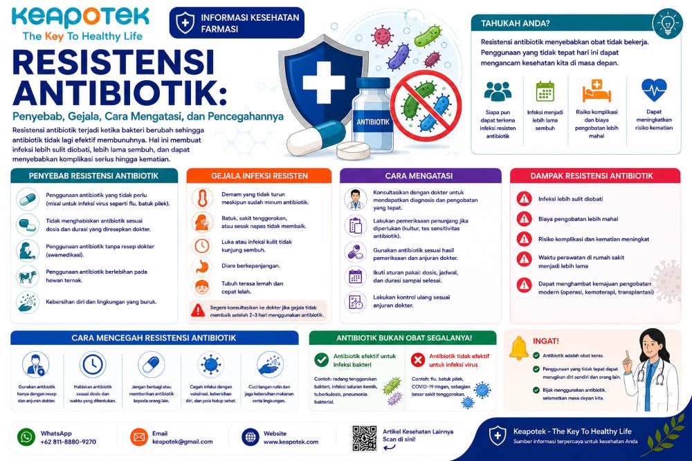 Resistensi Antibiotik-keapotek.com
