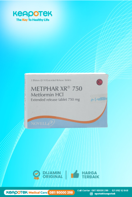 Metphar Xr 750 mg / blister