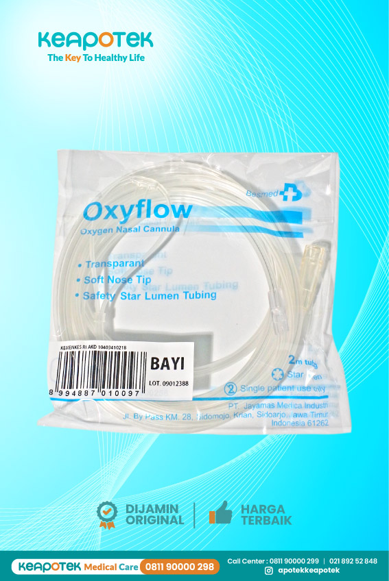Oxyflow Transparan Bayi Besmed