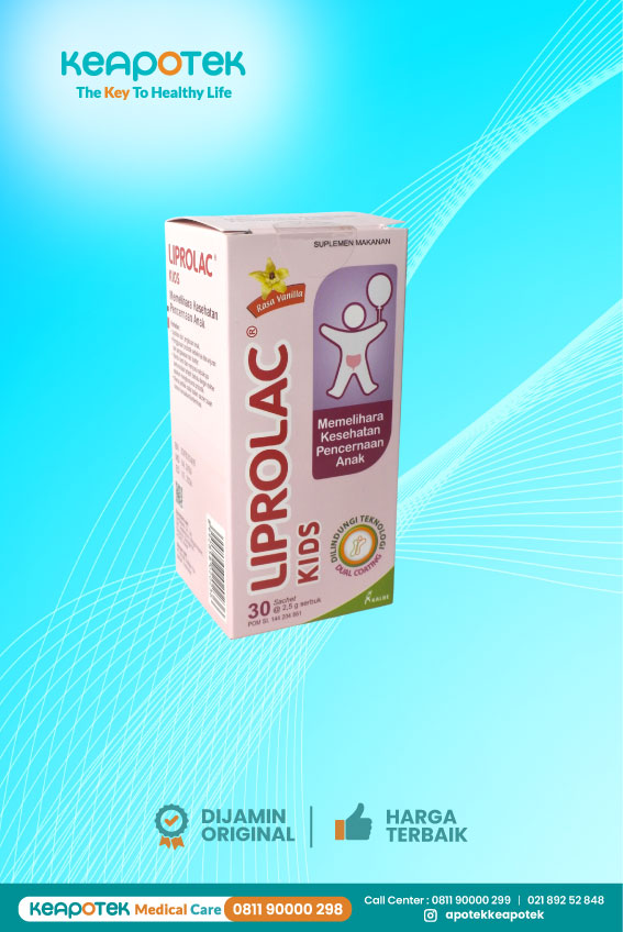Liprolac Kids rasa Vanilla sachet