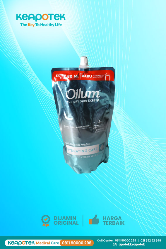 Oilum Hydrating Care Cleansing Wash 420 mL + 80 mL