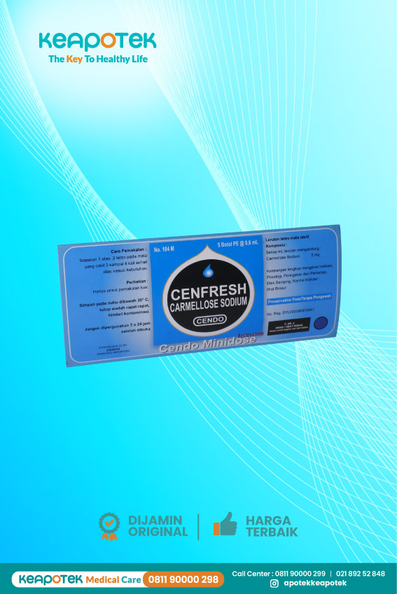 Cendo Cenfresh Minidose 0,6 ML