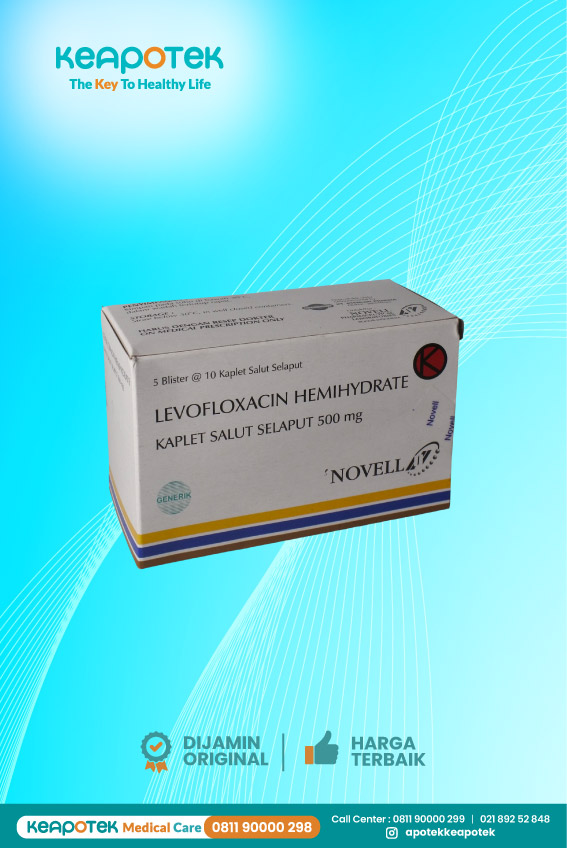 Levofloxacin 500 mg Novell