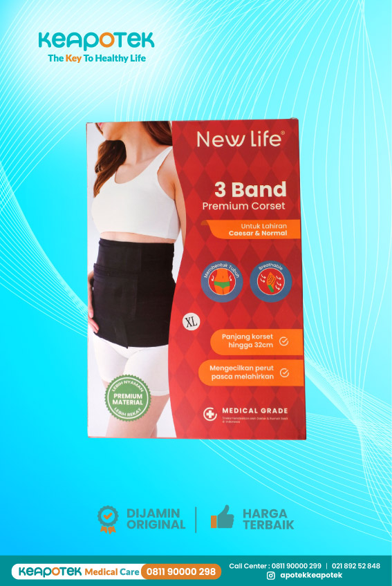 NEW LIFE 3 BAND PREMIUM KORSET UK. XL