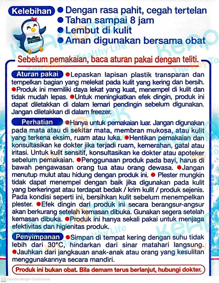Bye Bye Fever Bayi Kompres-keapotek