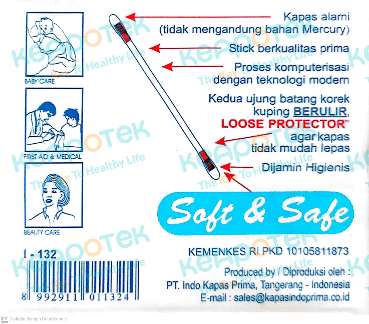 cotton Buds Baby Ichiban - keapotek