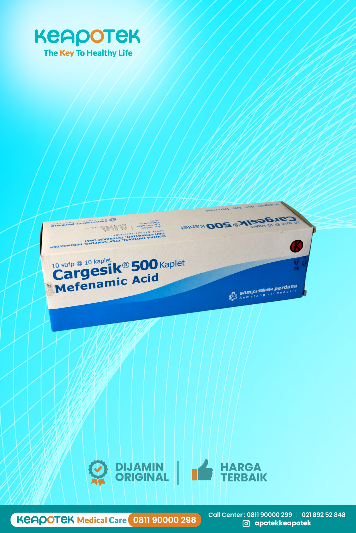 Cargesik 500 mg