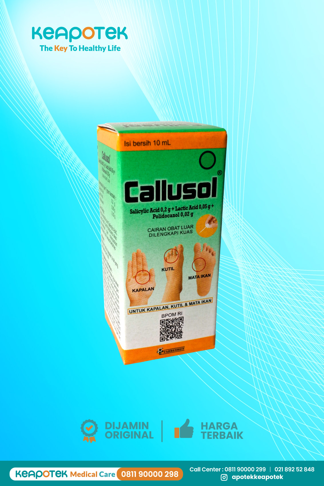 Callusol Drops 10 ml