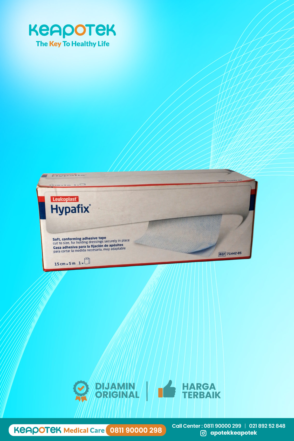 Hypafix Leukoplast 15cm x 5m.jpg