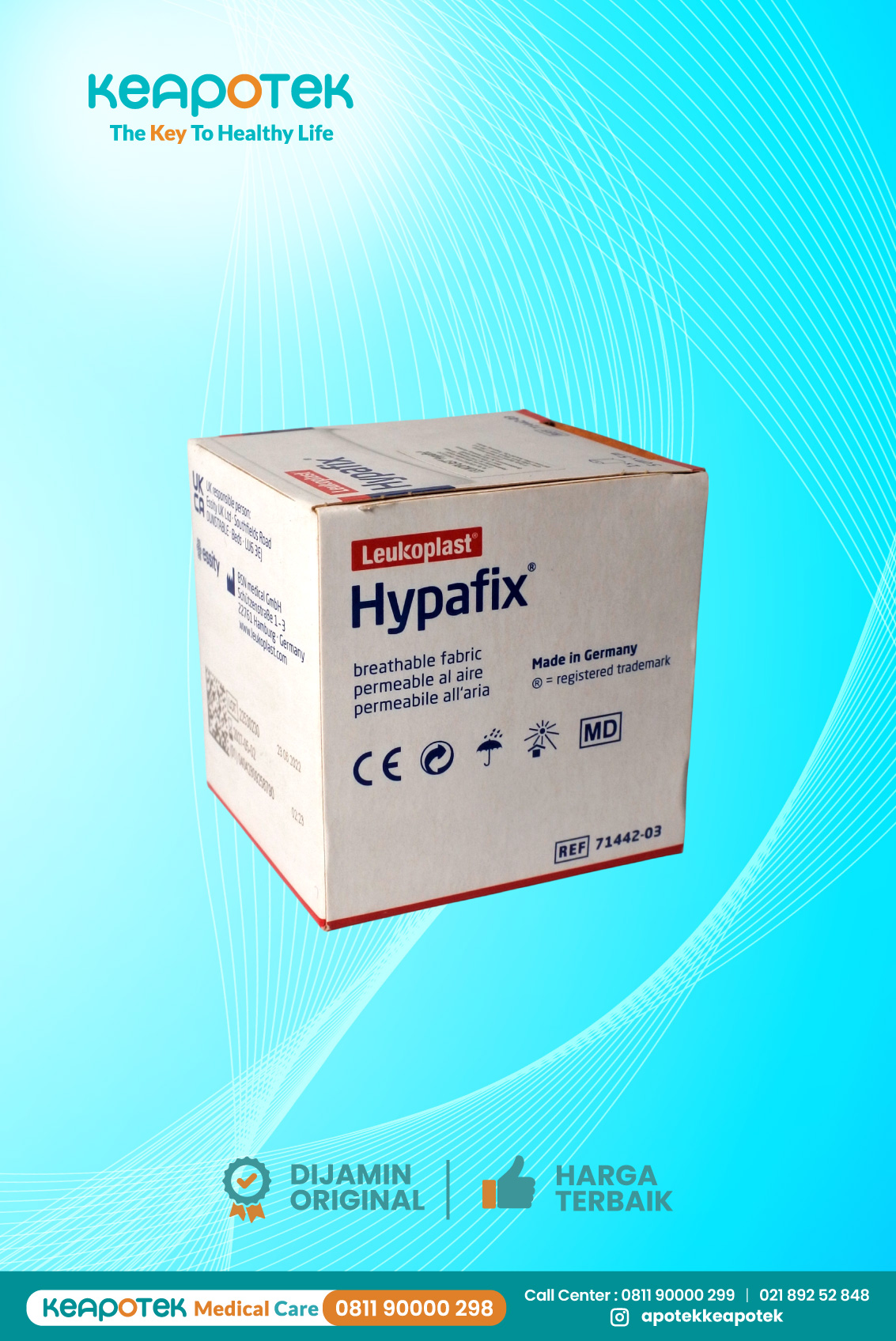 Hypafix Leukoplast 5cm x 5m.jpg