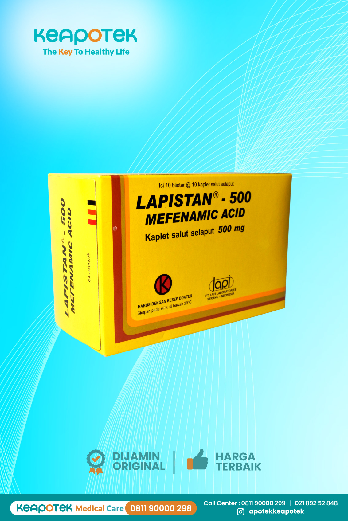 Lapistan 500 mg