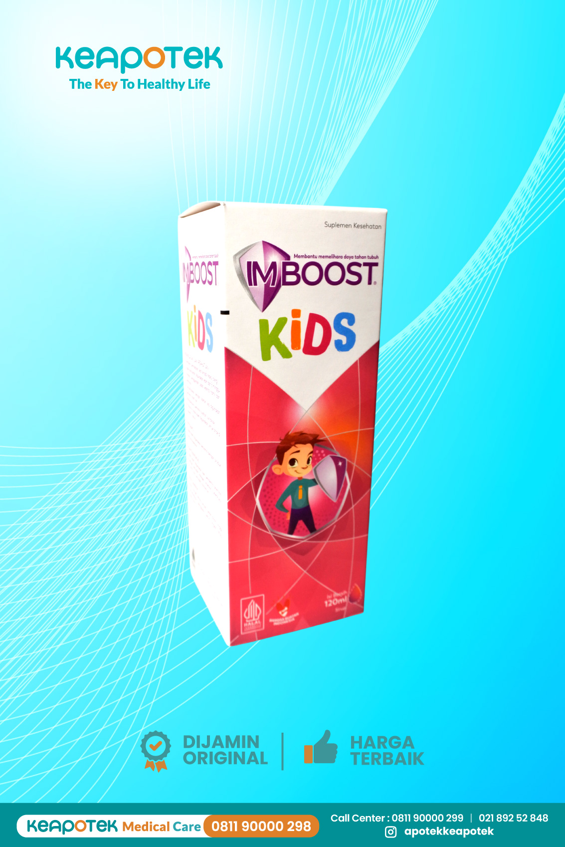 Imboost Kids Syrup 120 ml