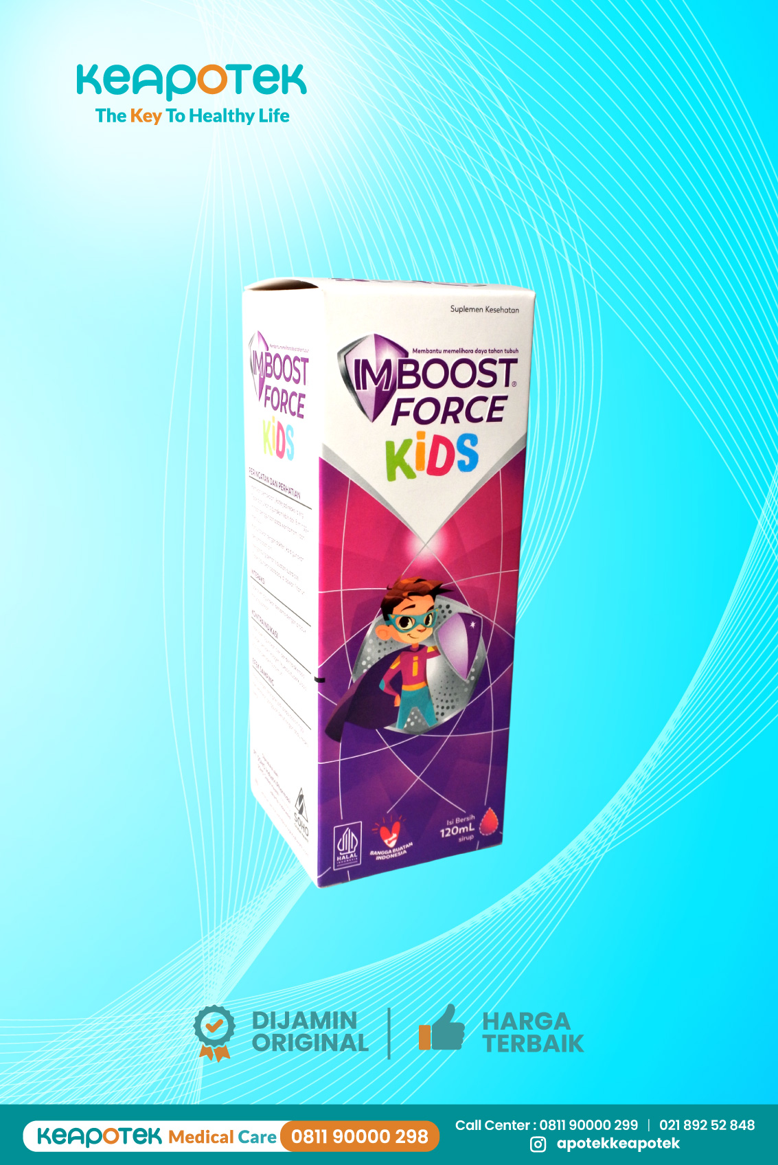 Imboost Force Kids Syrup 120 ml