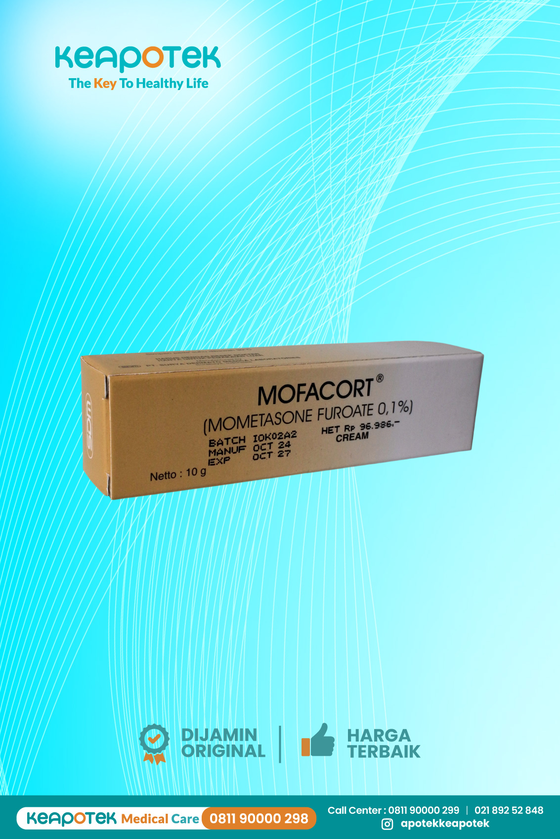 Mofacort Cream 10 gr