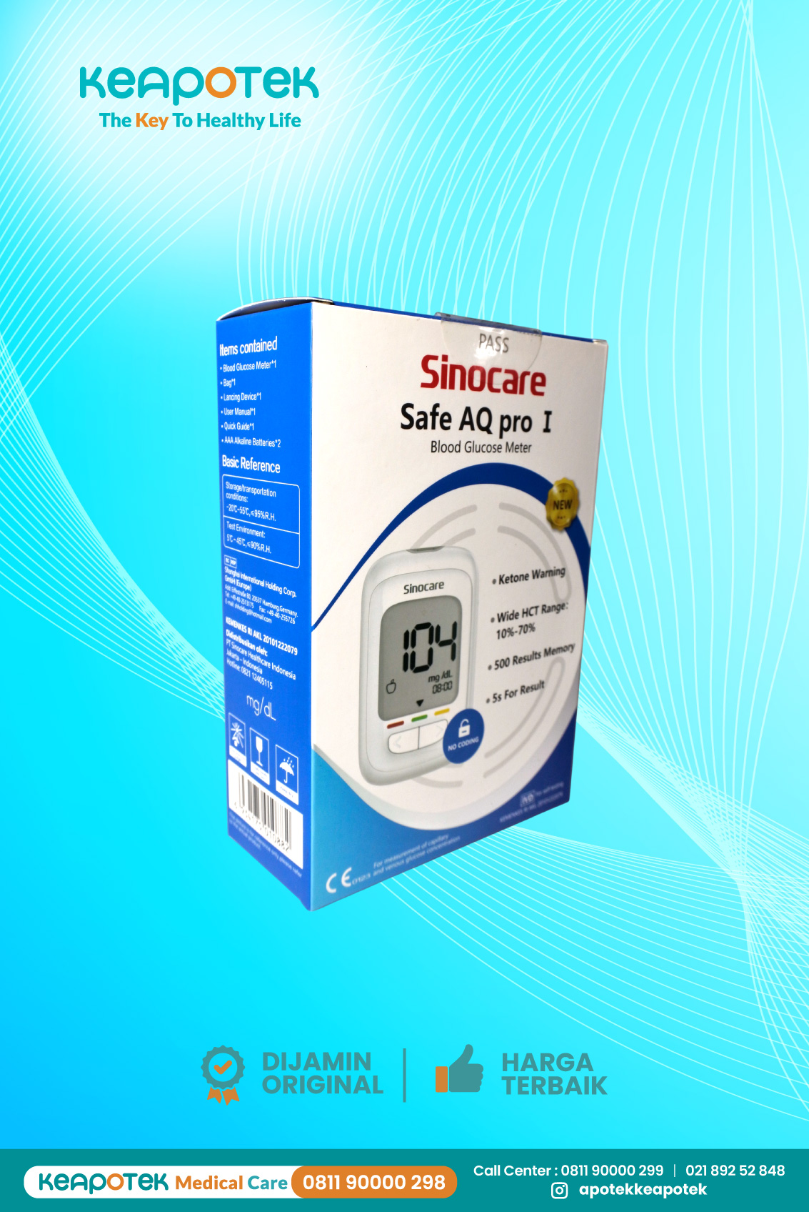 Sinocare Safe AQ Pro I