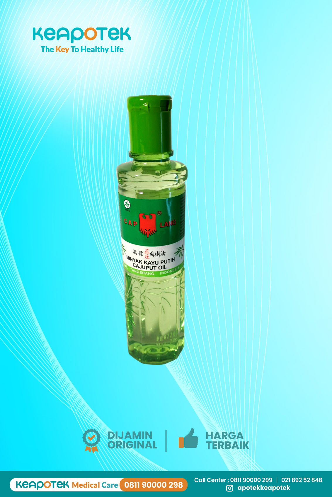 Minyak Kayu Putih Cap Lang 120 ml