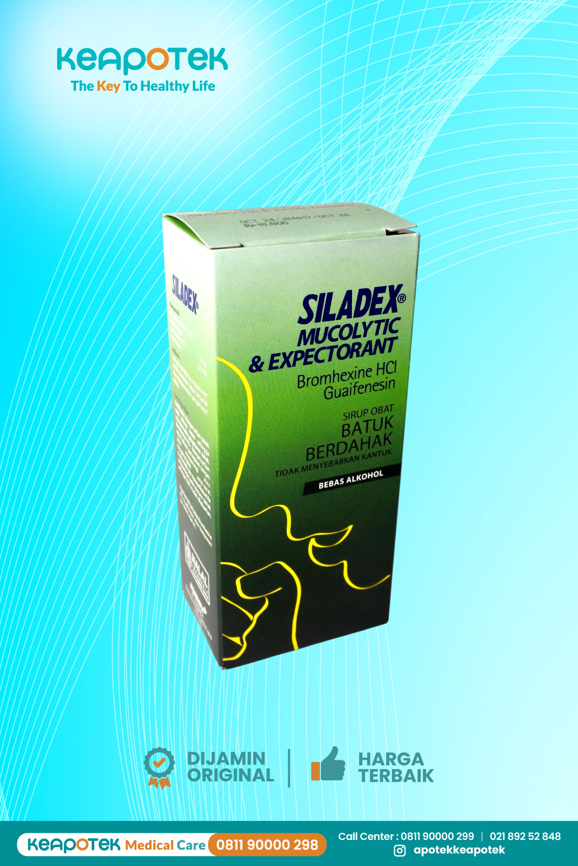 Siladex Mucolytic & Expectorant 60 mL
