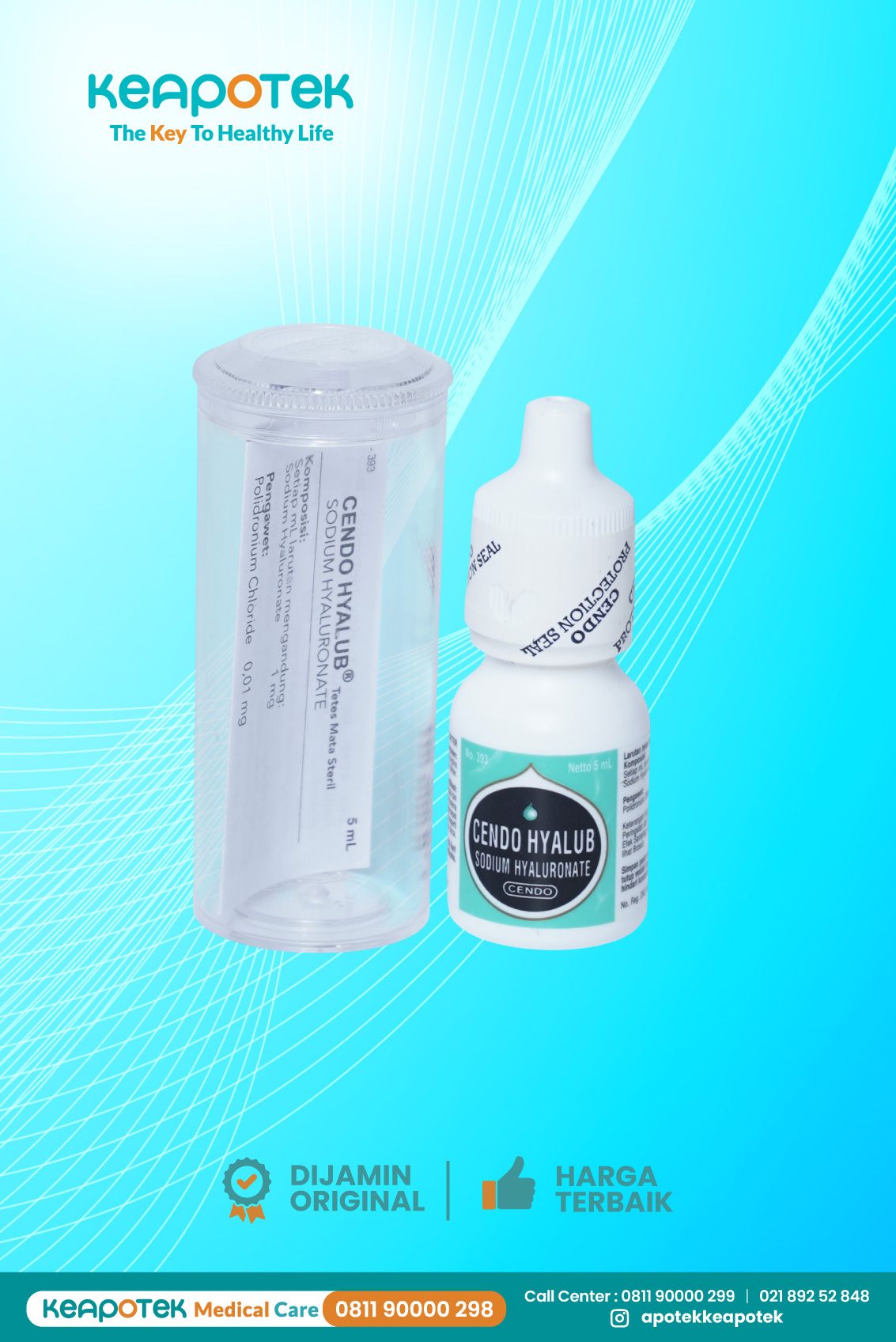 Cendo Hyalub eye drop 5 ml