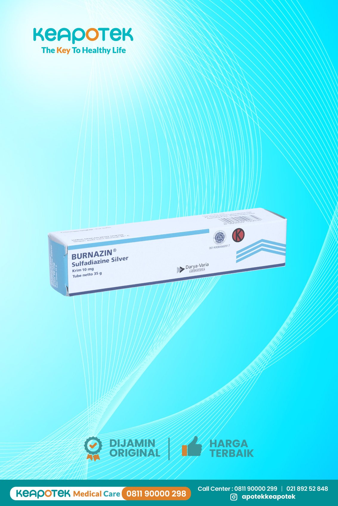 Burnazin Cream 35 gr