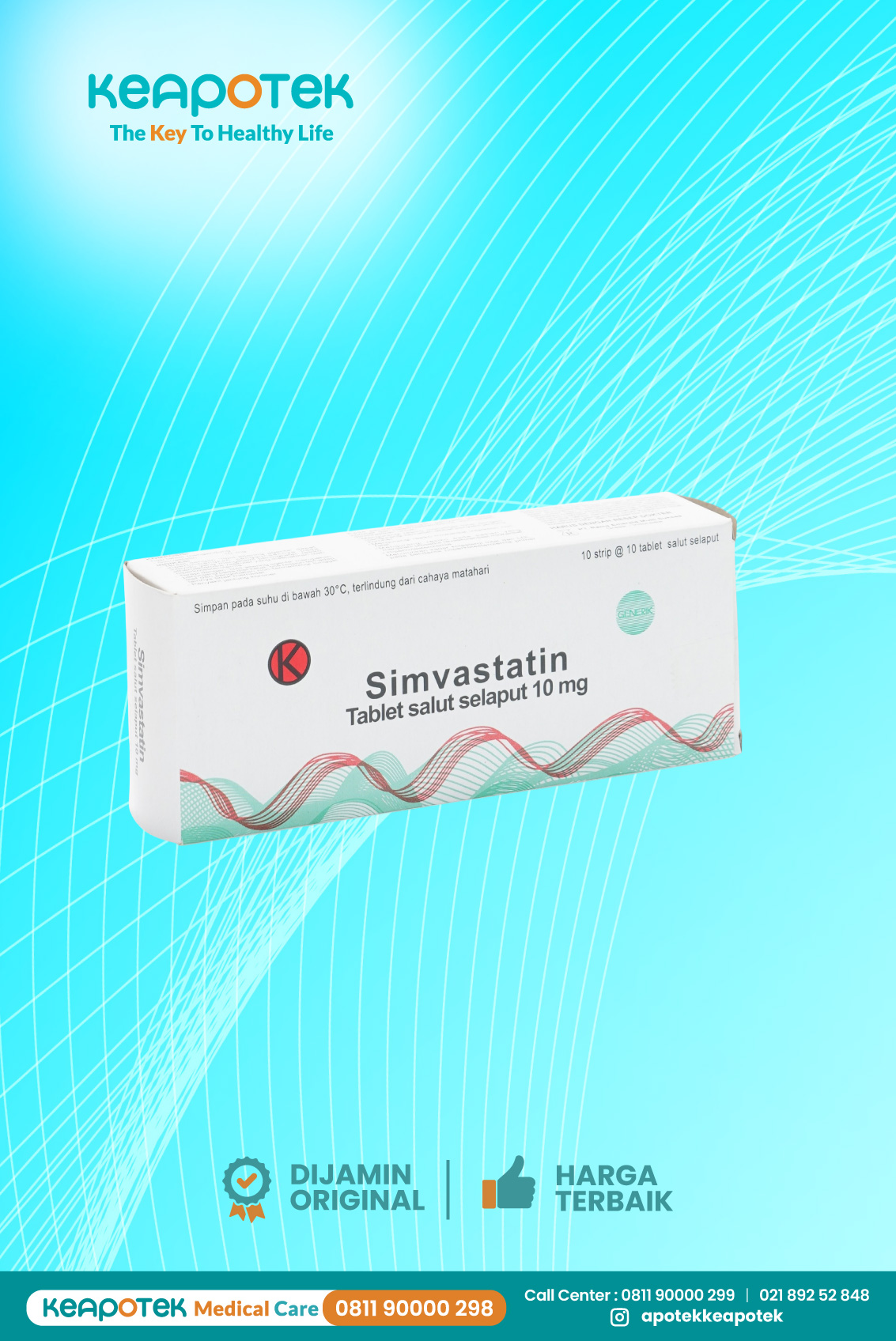 Simvastatin 10 mg Rama