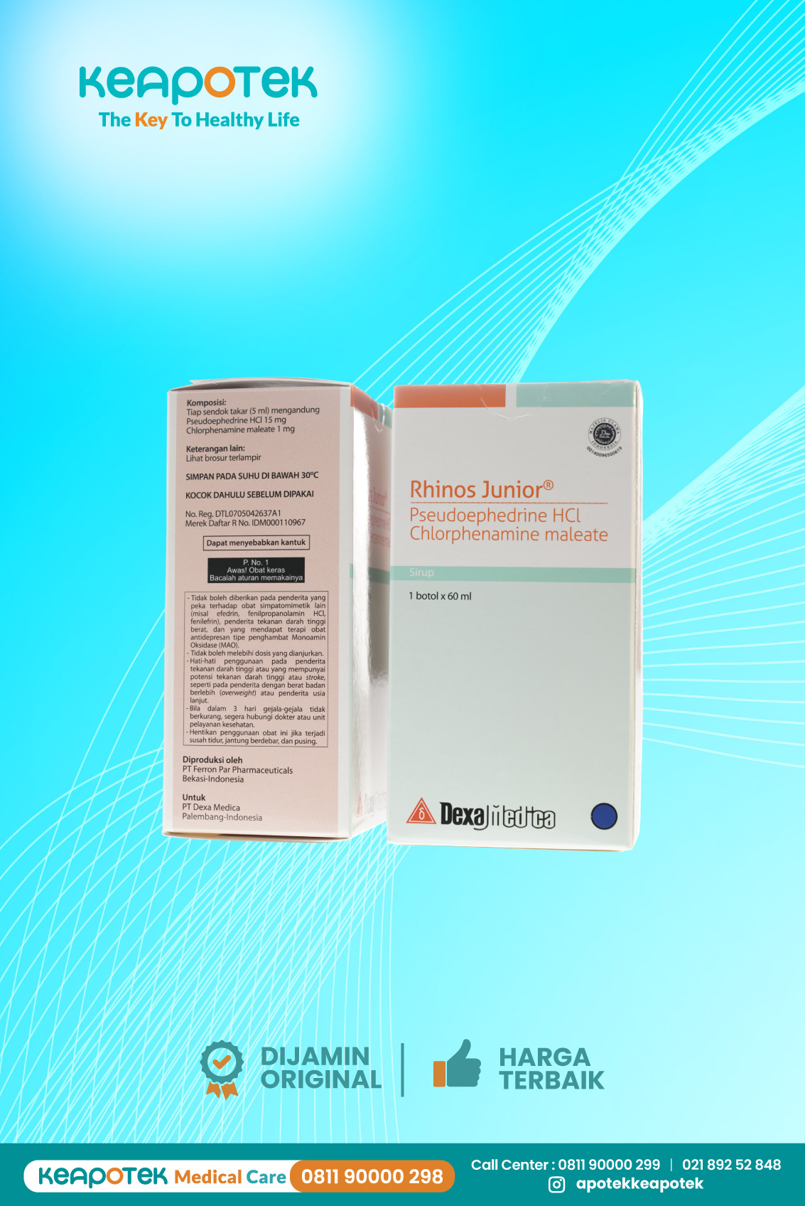 Rhinos Junior Syr 60ml