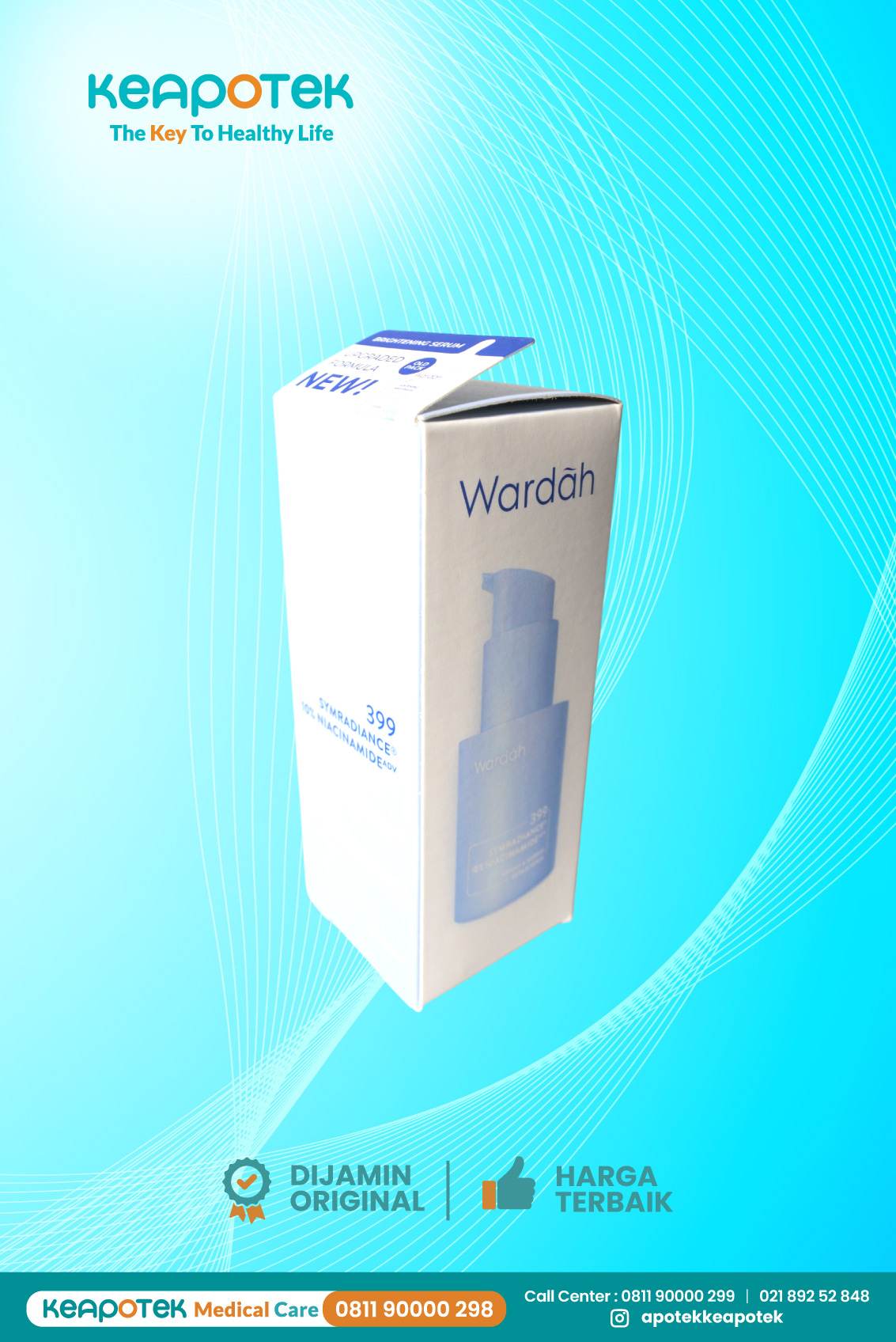 Wardah Bright & Barrier Repair Serum 30 mL