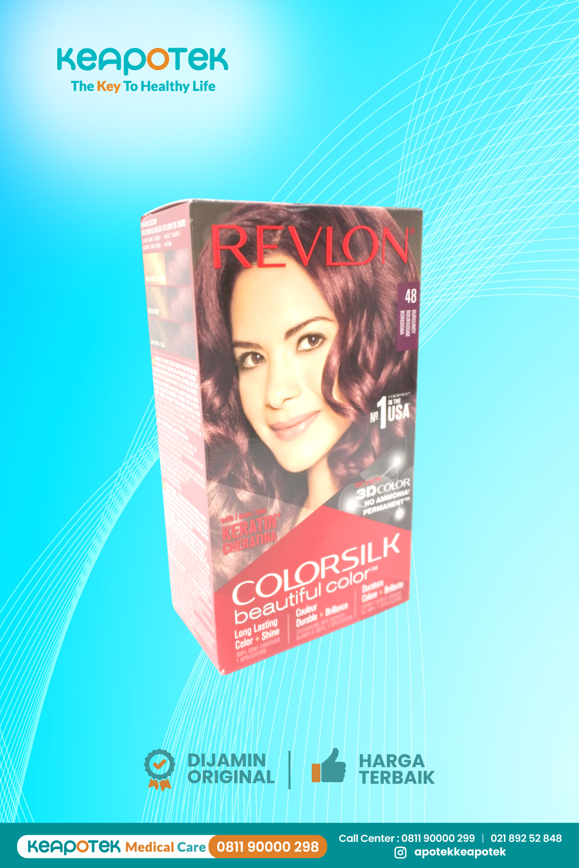 Revlon Colorsilk Beautiful Color Shade 48