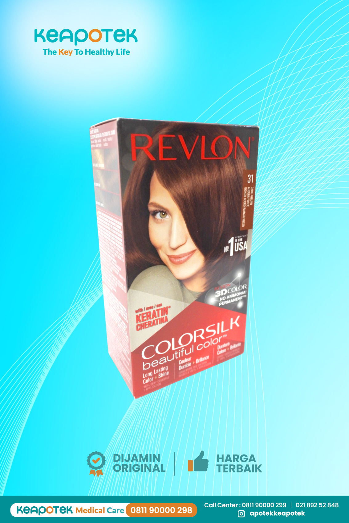 Revlon Colorsilk Beautiful Color Shade 31
