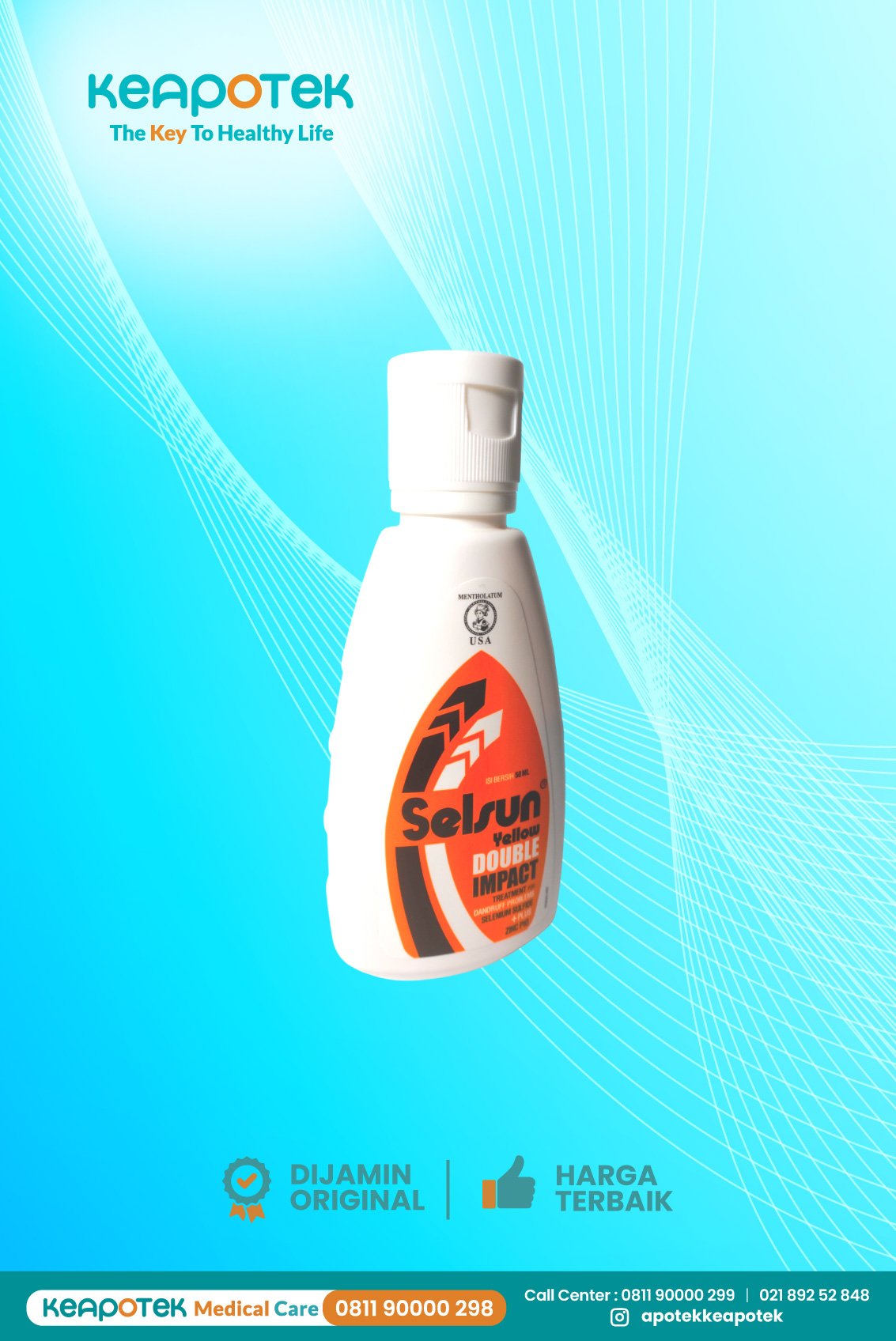 Selsun Yellow Double Impact 60 mL