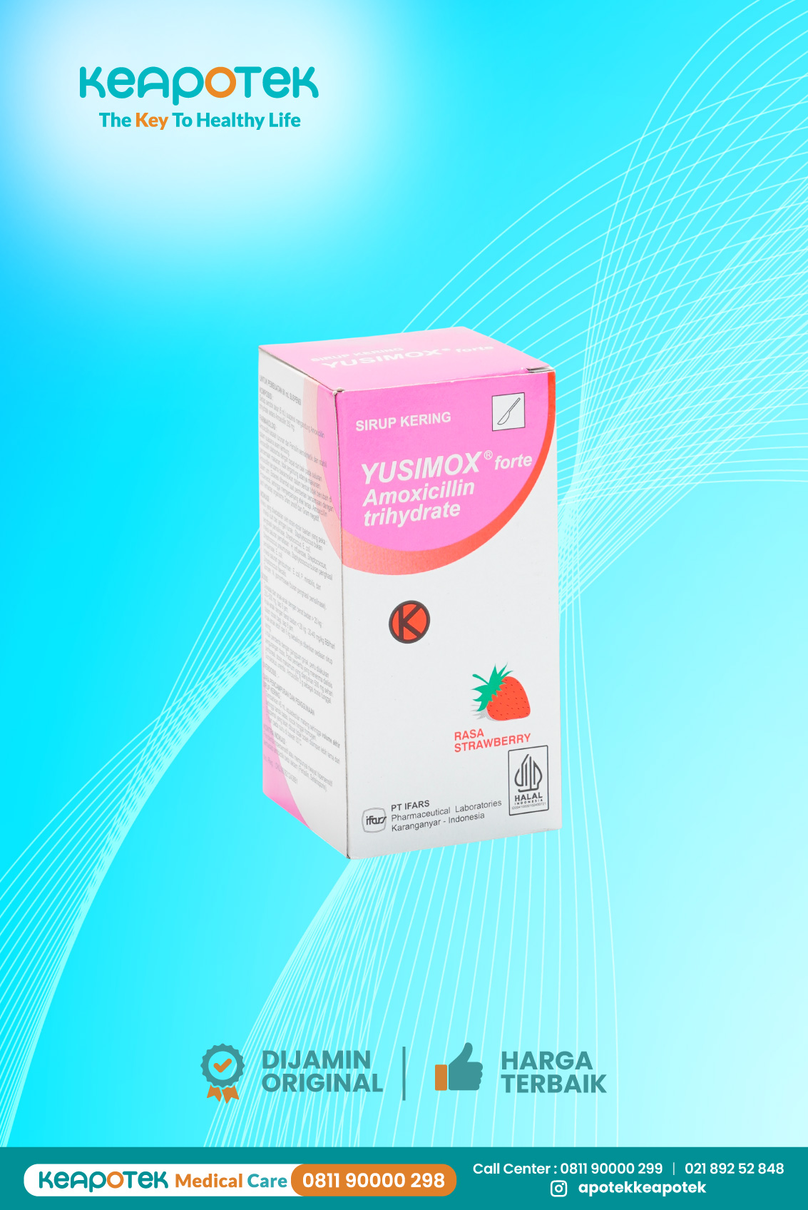 Yusimox Forte 250 mg Dry Syrup