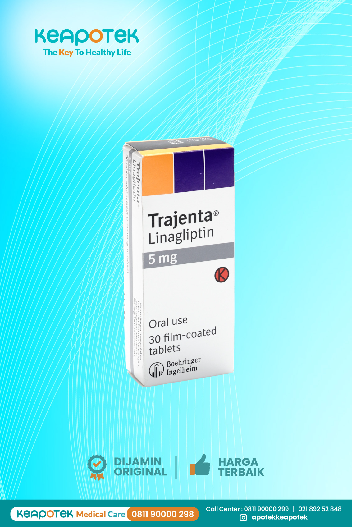 Trajenta 5 mg 