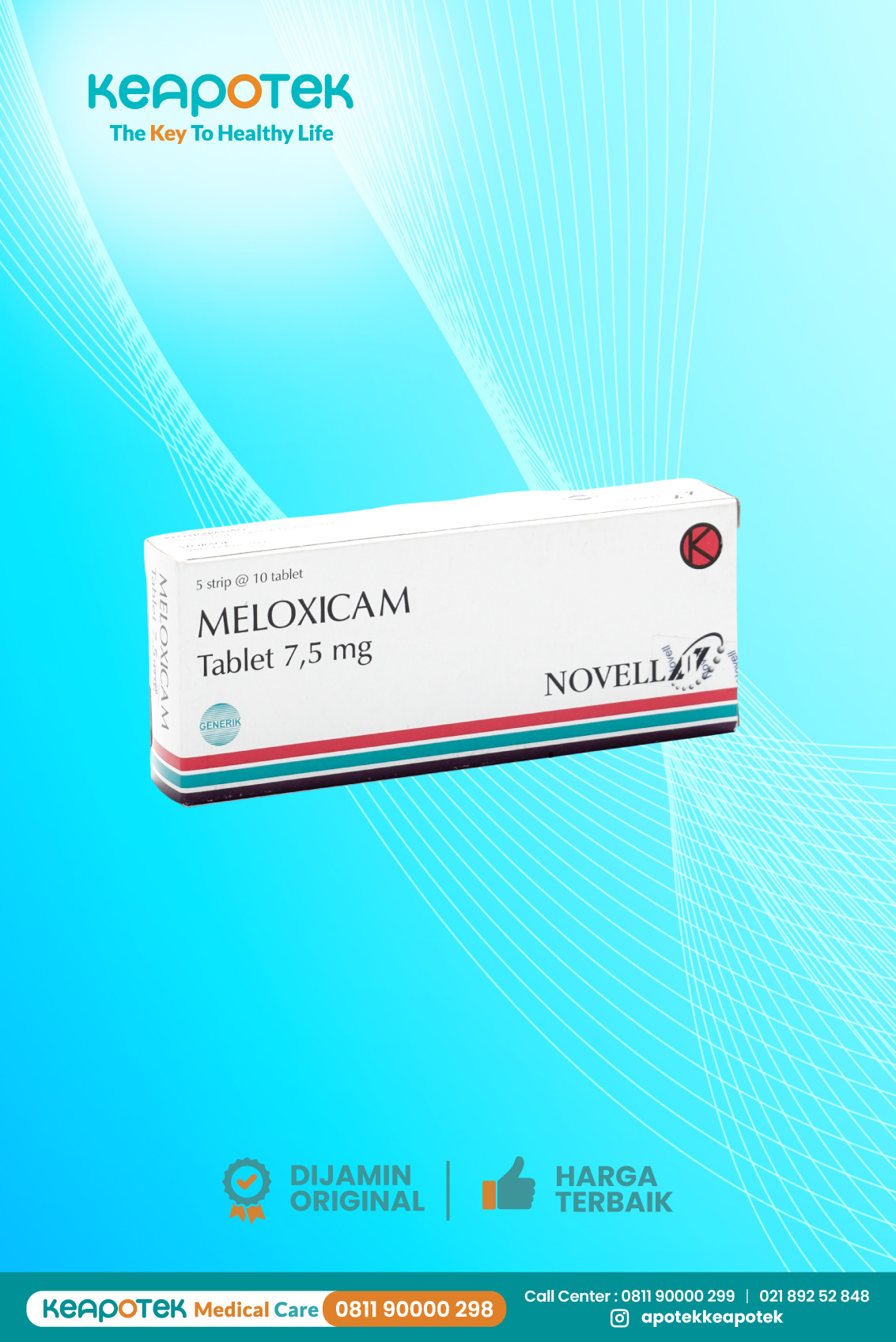 Meloxicam 7.5 mg Novell