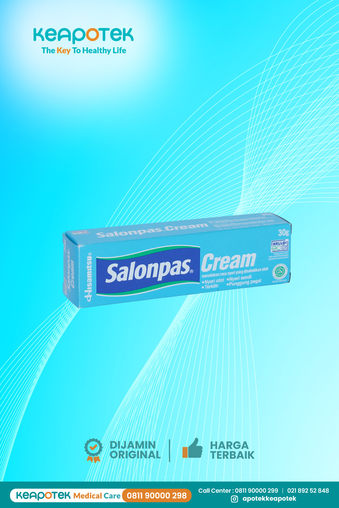 Salonpas Cream 30 gr