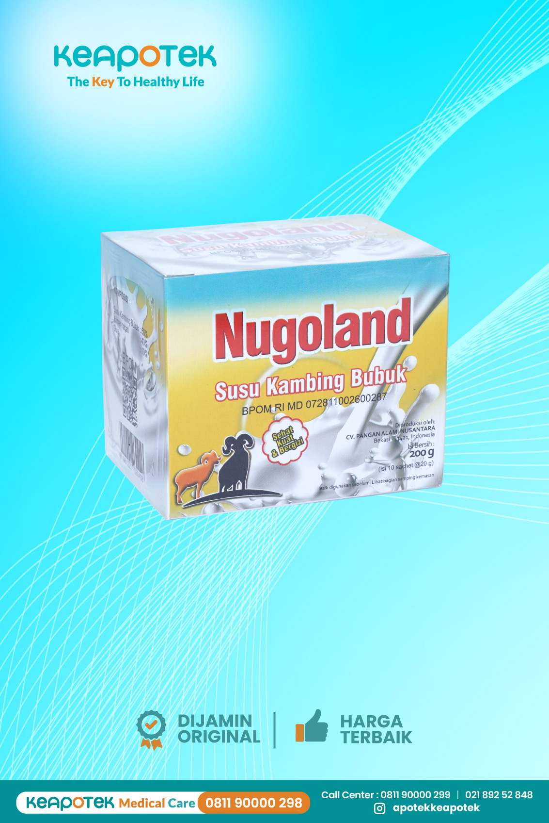 Nugoland Goat Milk Powder 