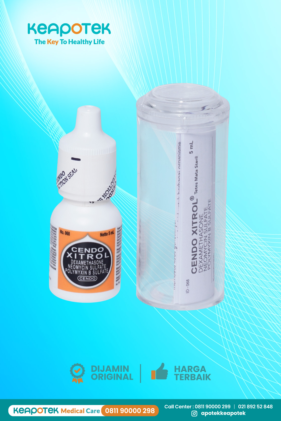 Cendo Xitrol Eye Drop 5ml