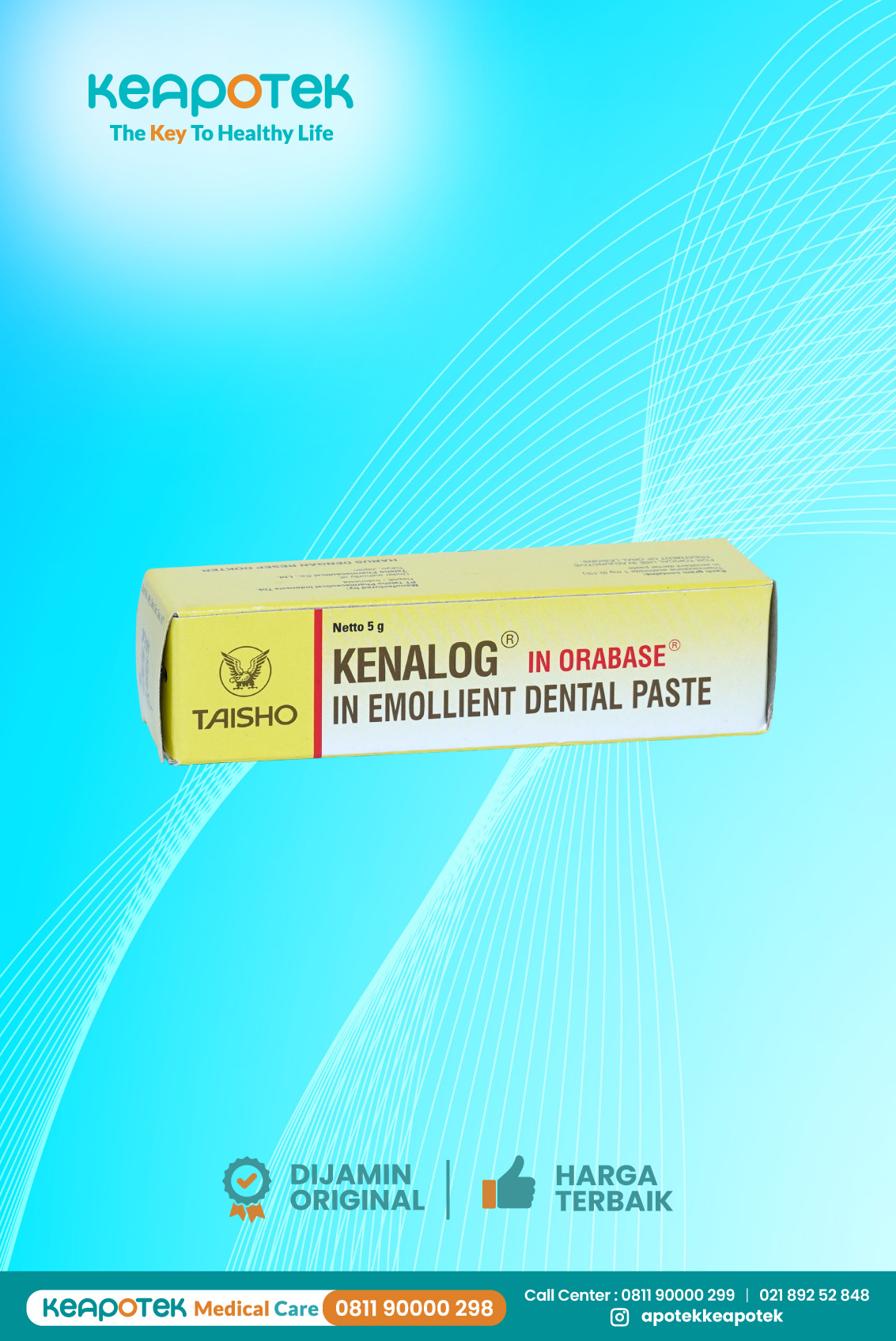 Kenalog In Orabase 0,1% 