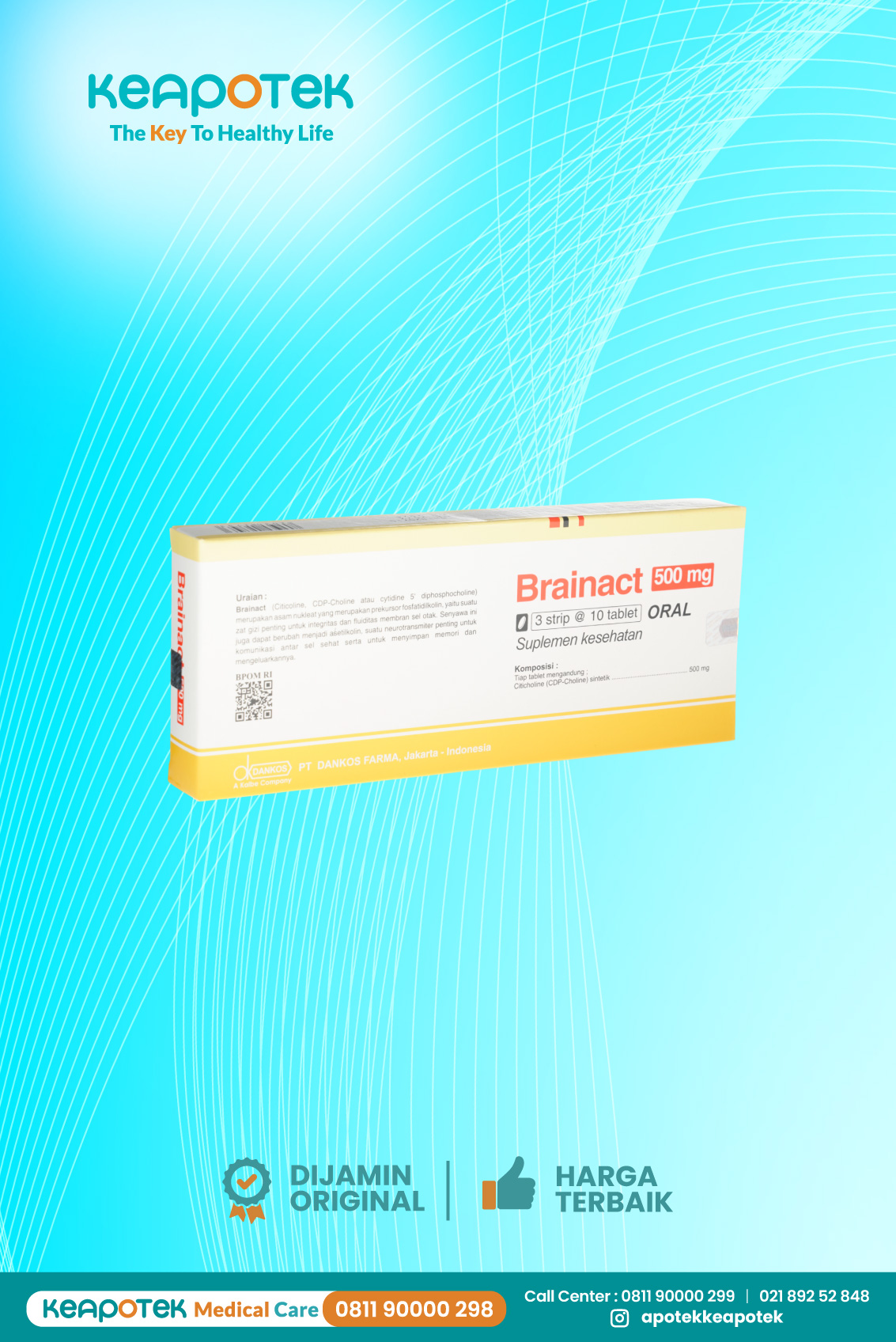 Brainact 500 Mg