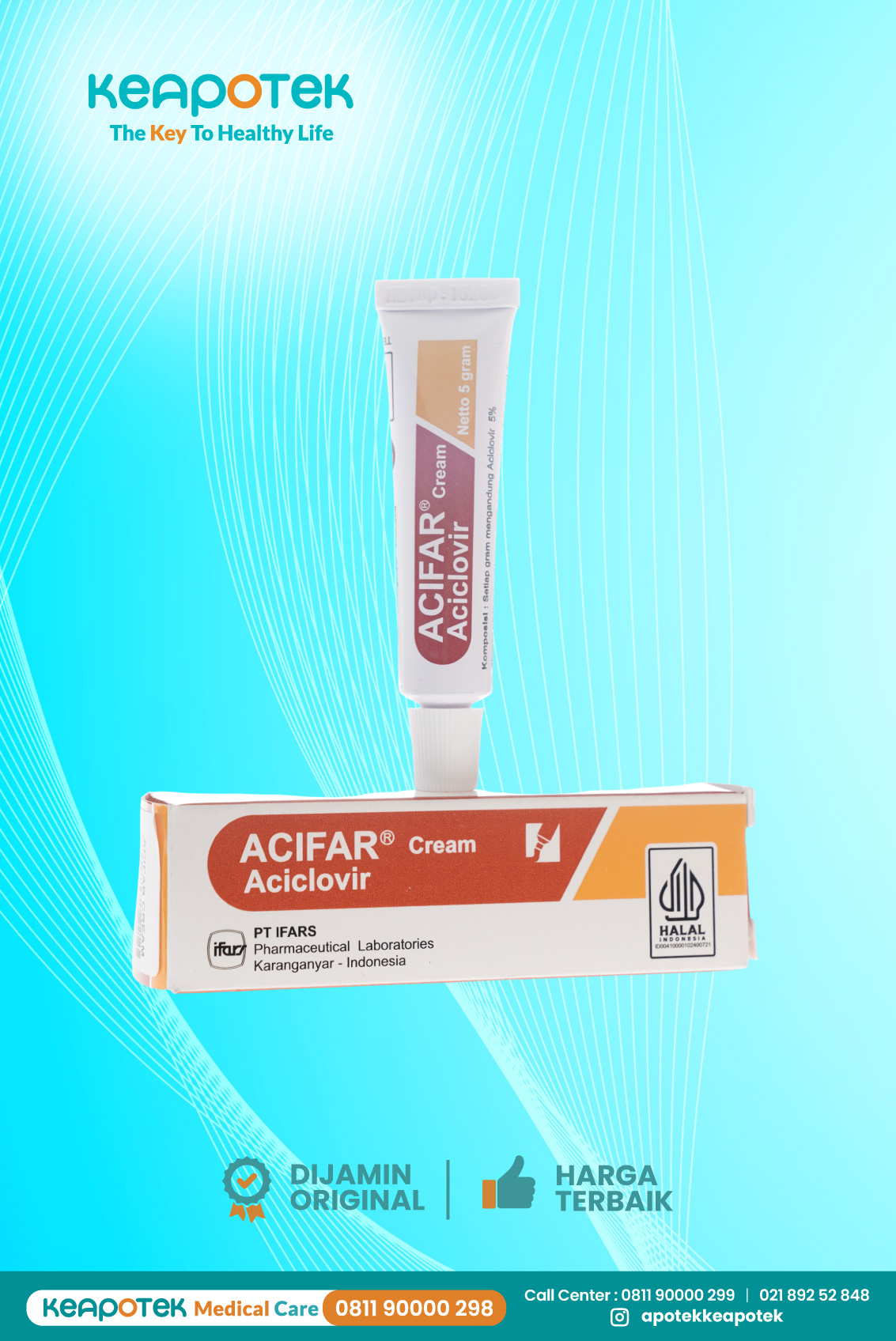Acifar Cream 5 gr
