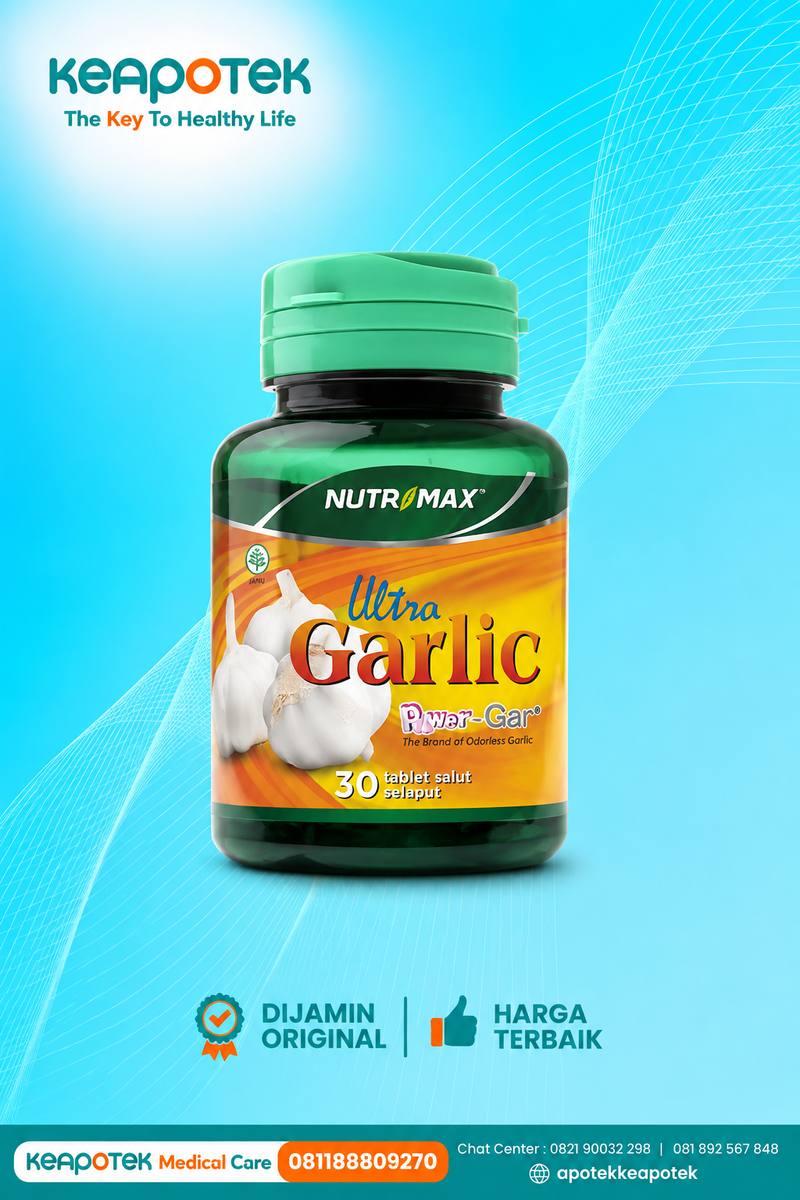 Nutrimax_ltra_garlic_poster_keapotek.com