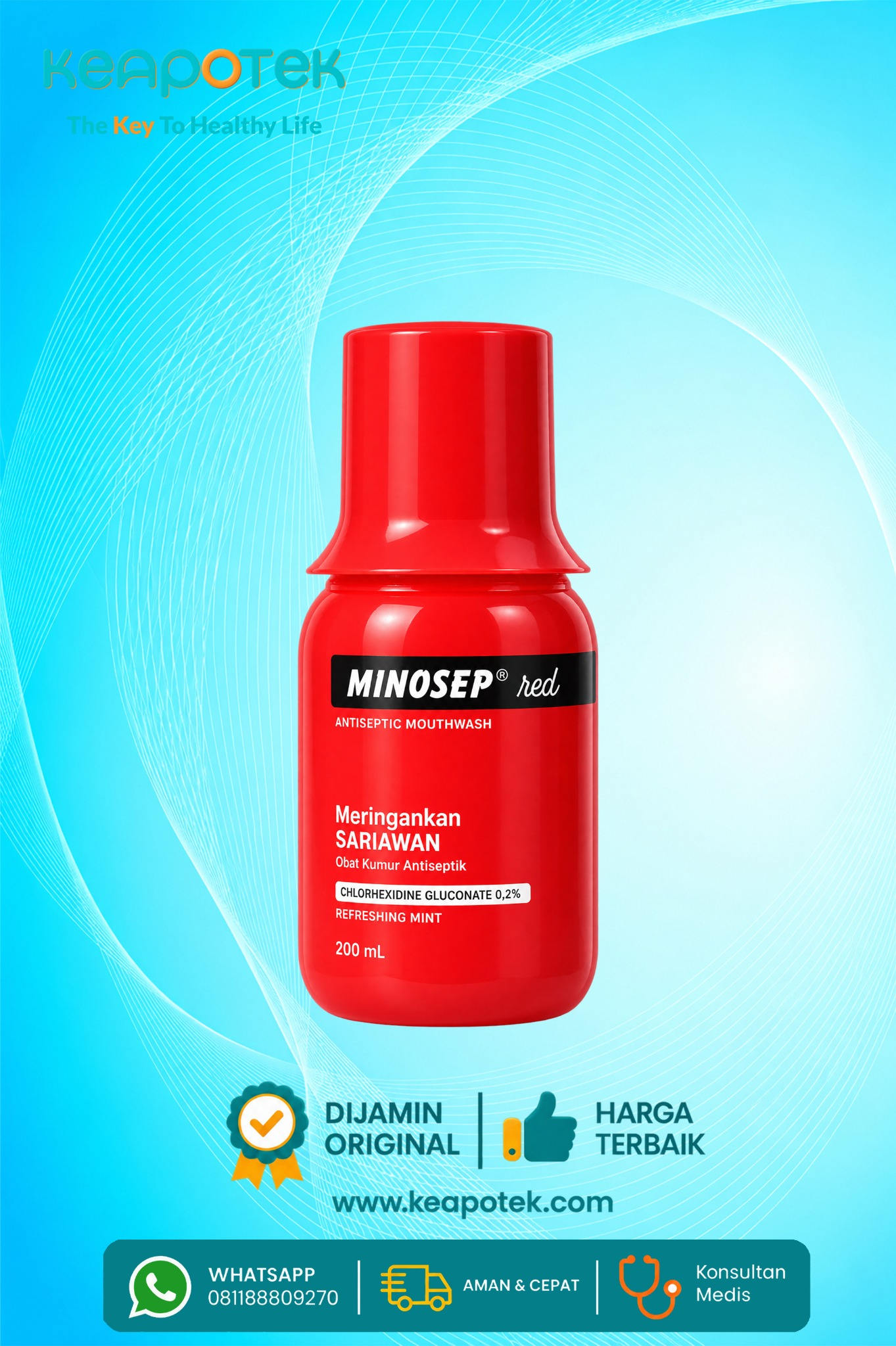 Minosep Mouth Wash 150 ml