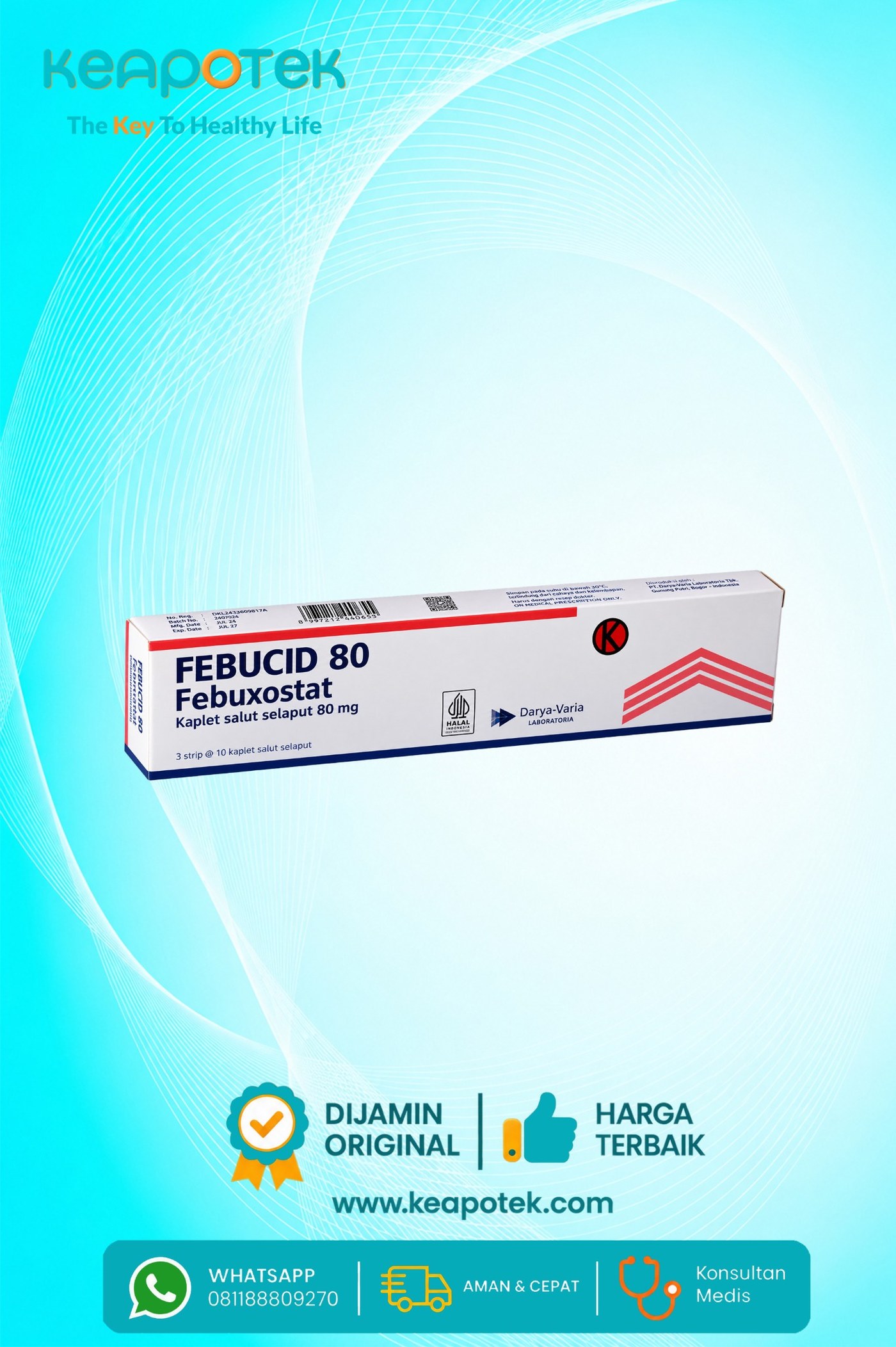 Febucid 80 mg 