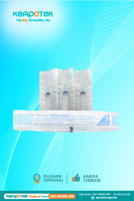 Terumo Syringe with needle 3cc/mL