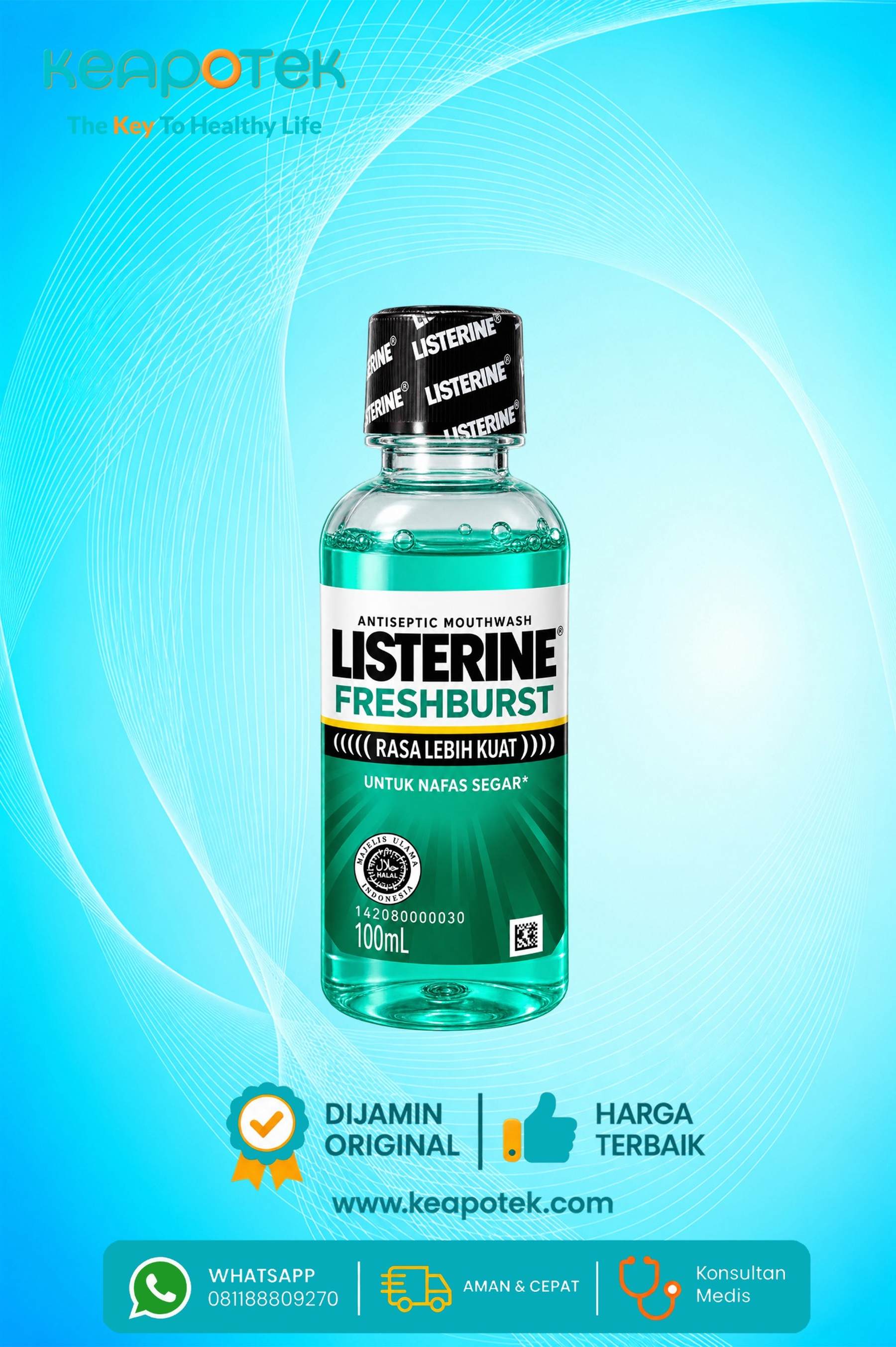 Listerine Freshburst 100 ml